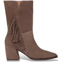 Wonders for woman. M-6404 Charme taupe Leather Boots (38), 3 to 5 cm, None, Casual