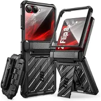 Supcase UB Pro kuori Samsung Galaxy Z Flip 8 - Black