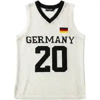 Kleidermafia Paita 'Oversize Germany Knit Tanktop - White' valkoinen