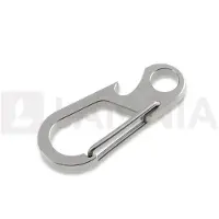Zyac Knives Titanium Keychain Carabiner with Bottle Opener