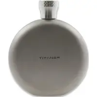 Titaner Titanium Hip Flask, harmaa