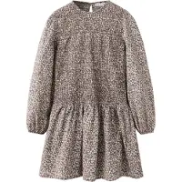 Mango KIDS Mekko 'BOSQUE' ecru / opaali / suklaa / valkoinen