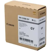 Canon PFI-3300 Mustepatrunna Harmaa