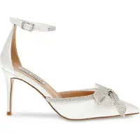 Steve madden Remmiavokkaat 'Lumiere' hopea / valkoinen