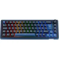 Ducky OK-M-65 - 65% RGB Langaton Pelinäppäimistö - Pohjoismainen ISO - [KTT