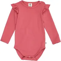 Müsli Cozy Me Frill L/S Body - Pink - 80