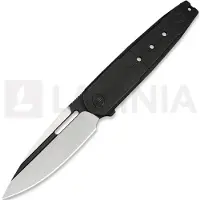 We Knife Hull WE24046-1, Limited Edition, Satin Böhler M390, Blackwashed Titanium pocket knife