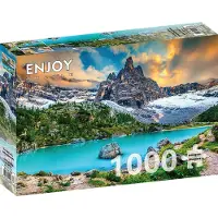Enjoy Puzzle ENJOY Sorapis Lake, Dolomites, Italy 1000p palapeli
