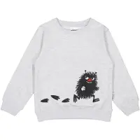 Muumi Pigg Collegetröja - Grey - 92