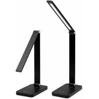 LED energie ZENO musta 300 lm pöytävalaisin