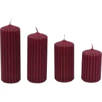 Décoris 4 kpl pöytäkynttilä