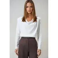 Trend Alaçatı Stili Paita beige