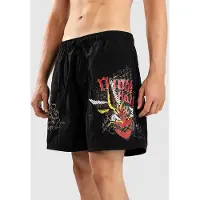 Ninth Hall 16.5" Sacred Feather Surffishortsit black / multi hit Koko M