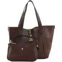 U.S. POLO ASSN. Ostoskassi 'HELCHO' tummanruskea