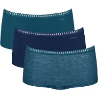 Sloggi Go Crush Short C3P - Blue - M