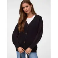 Vero Moda Neuletakki 'VMLEA' musta
