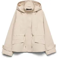 Vero Moda Välikausiparka beige