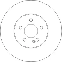TRW Jarrulevy (1kpl) DF6094S