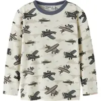 Name it Nmmwillitus Wool Ls Top - White - 110