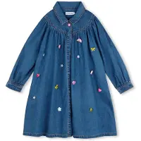 Billieblush Denim Dress - Blue - 104