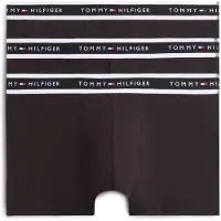 Tommy Hilfiger Underwear Bokserishortsit musta / valkoinen