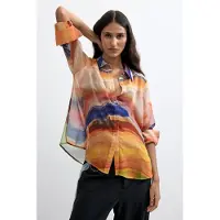 Desigual Blus_Camsterdam - Multi/patterned - S