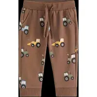 Lindex Joggers With Brushed Inside - Brown - 80