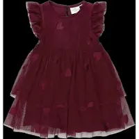 The New Tnstvonda S_L Mesh Dress - Burgundy - 104