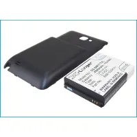 Cameron Sino Samsung Galaxy Note yhteensopiva tehoakku tumman sinisellä laajennetulla takakannella 4500 mAh