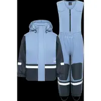 Didriksons Boardman Kids' Set Galon Winter Blue - 100