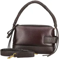 Hispanitas for woman. BI264947 Compact Brown Bag (35), Casual, Polyurethane