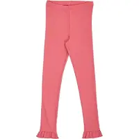Müsli Cozy Me Rib Frill Leggings - Pink - 98