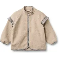 Wheat Fleecetakki - Teddy - Ellena - Grey Kuu - - 5 v (110) - Fleecetakit