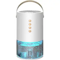 Melitt 1000ml Dehumidifier for Home Office Negative Ions Damp Mold and Moisture and Efficient Air Dehumidifier White(EU)