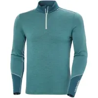 Helly Hansen Lifa Merino Midweight 1/2-vetoketjullinen, miesten, vihreä