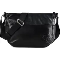 Mandarina Duck MD20 Crossbody-laukku Nahka 37 cm Musta