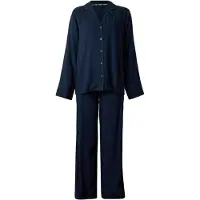Triumph Pyjama 'Amourette' tummansininen