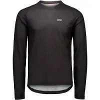 POC Men's Motion Air Long Sleeve Jersey Uranium Black Pitkähihaiset urheilupaidat M