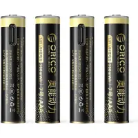 ORICO Ener-G EG7C lithium battery 1.5V 500mWh AAA USB-C rechargeable battery 4 pcs.