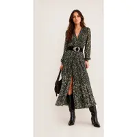 Ba&sh Dress Kacy - Khaki green - 40