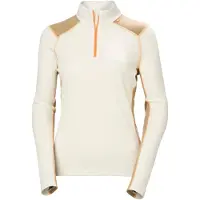 Helly Hansen Lifa Merino Midweight 1/2 Zip, nainen, valkoinen
