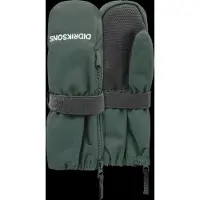 Didriksons Biggles Kids' Zip Mittens - Green - 2-4