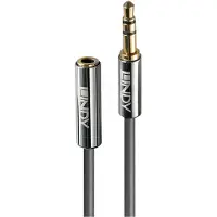 Lindy 35330, 3.5mm, Uros, 3.5mm, Uros, 5 m, Antrasiitti