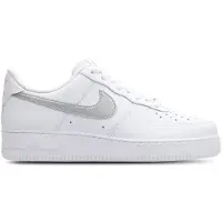 Nike Matalavartiset tennarit 'Air Force 1 '07' tummanharmaa / valkoinen