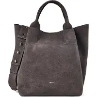 Abro Essential Käsilaukku M Nahka 30 cm Harmaa