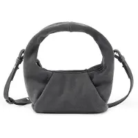 Les Visionnaires Greta Mini Essential Käsilaukku Nahka 23 cm Harmaa
