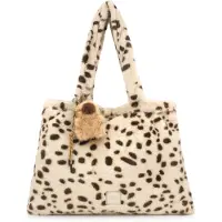 Fredsbruder Fluffy Olkalaukku 63 cm Beige