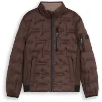 Tom Tailor Decorative Hybrid Jacket - Brown - M