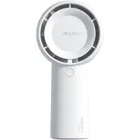 JISULIFE Handheld Fan Life5 Plus 4000 mAh kannettava USB-tuuletin - valkoinen