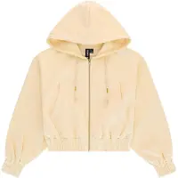Osaka Cropped Kokovetoketjullinen Collegepaita